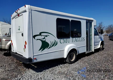 2015 Ford Econoline E350 Super Duty Cutaway Van из США, поврежденный, VIN 1FDWE3FL6FDA35024